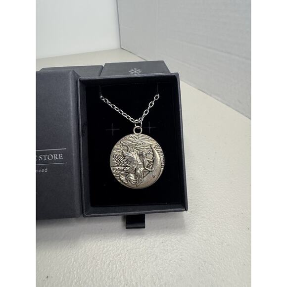 large FANTASY MOON FAIRY GODDESS pendant 22 - Picture 4 of 6